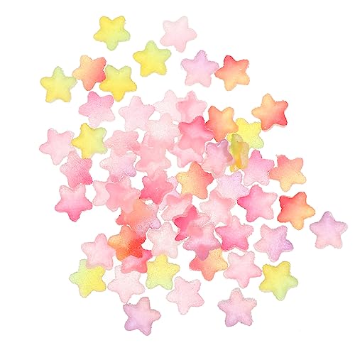 Homoyoyo 60 Stück Sternförmige Ornament Harzperlen für DIY Mobile Shell Materialien Bunte Accessoires für Kreative Bastelprojekte und Dekorationen Homoyoyo 60 Stück Sternförmige Ornament Harzperlen für DIY Mobile Shell Materialien Bunte Accessoires für Kreative Bastelprojekte und Dekorationen von Homoyoyo