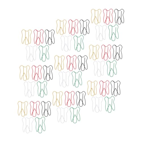 Homoyoyo 60 Stück Teiliges Bunte Zahnförmige Büroklammern aus Metall Dekorative Langlebige Paper Clips für Notizen Einladungen Fotos als Lesezeichen und Organisationshilfe im Büro Homoyoyo 60 Stück Teiliges Bunte Zahnförmige Büroklammern aus Metall Dekorative Langlebige Paper Clips für Notizen Einladungen Fotos als Lesezeichen und Organisationshilfe im Büro von Homoyoyo