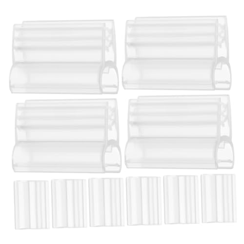 Homoyoyo 60 Stück Teiliges Etikettenhalter Clip aus Transparentem PVC Robuste Formbeständige Preisschildhalter für Gitterwand Einfache Befestigung für Supermarkt und Drahtregalanzeigen Homoyoyo 60 Stück Teiliges Etikettenhalter Clip aus Transparentem PVC Robuste Formbeständige Preisschildhalter für Gitterwand Einfache Befestigung für Supermarkt und Drahtregalanzeigen von Homoyoyo