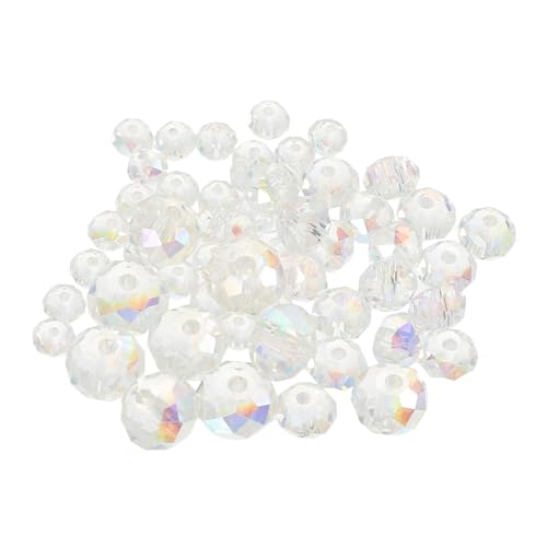 Homoyoyo 60 Stück Teiliges Glasperlen Flach Facettiert Bunte Spacer Perlen für DIY Schmuckherstellung Armbänder Halsketten Bastelperlen Originelles Basteln Homoyoyo 60 Stück Teiliges Glasperlen Flach Facettiert Bunte Spacer Perlen für DIY Schmuckherstellung Armbänder Halsketten Bastelperlen Originelles Basteln von Homoyoyo