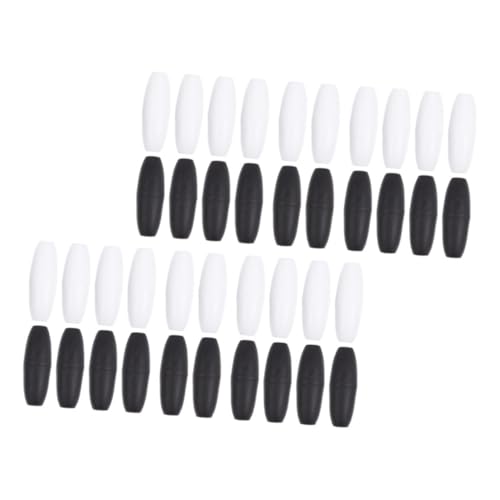 Homoyoyo 60 Stück Teiliges Kunststoff verbindungsverschlüsse Breakaway Clasps für Lanyards DIY Beads Barrel Connectors in Schwarz und Weiß Robust Langlebig für Schmuck Bastelprojekte Homoyoyo 60 Stück Teiliges Kunststoff verbindungsverschlüsse Breakaway Clasps für Lanyards DIY Beads Barrel Connectors in Schwarz und Weiß Robust Langlebig für Schmuck Bastelprojekte von Homoyoyo