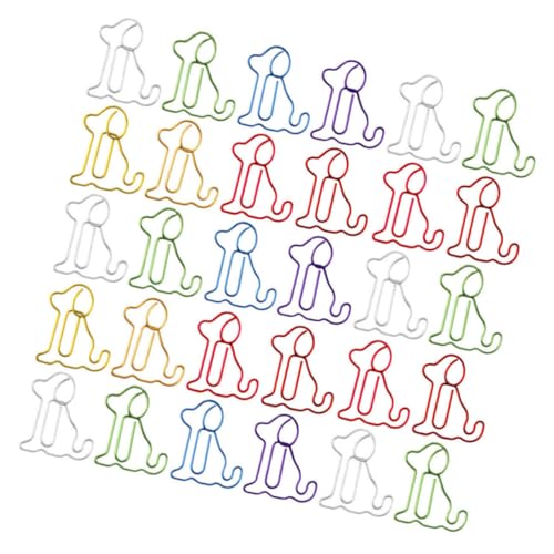 Homoyoyo 60 Stück Teiliges Niedliche Hund Büroklammern Papierclips mit Lesezeichenfunktion Bunte Tierform Praktische Büroklammern für Schule Büro Dokumentenorganisation Homoyoyo 60 Stück Teiliges Niedliche Hund Büroklammern Papierclips mit Lesezeichenfunktion Bunte Tierform Praktische Büroklammern für Schule Büro Dokumentenorganisation von Homoyoyo