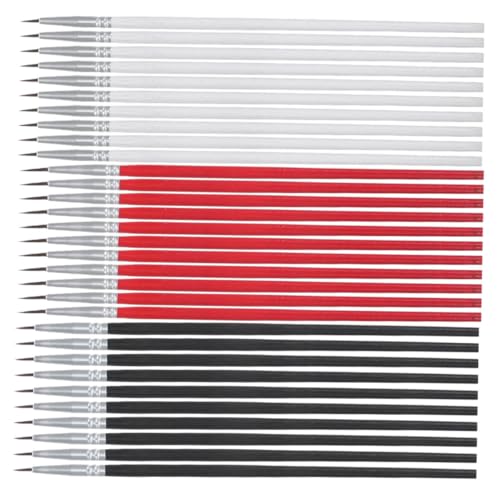Homoyoyo 60 Stück Teiliges Nylon Pinsel Set für Aquarell und Details Professionelle Kunstpinsel mit Weichen Borsten für Kreative Anwendungen Tragbar und Vielseitig Einsetzbar von Homoyoyo