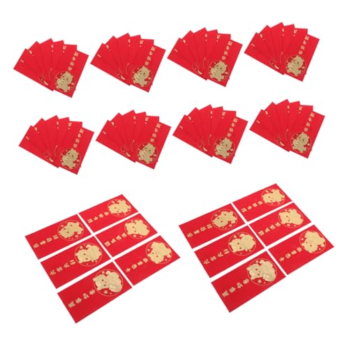 Homoyoyo 60 Stück Traditionelle Chinesische Hongbao Jahr Des Pferdes Rote Umschläge aus Strapazierfähigem Papier Große Kapazität Lucky Money Envelopes für Lunar Year Tet Familienfeiern Homoyoyo 60 Stück Traditionelle Chinesische Hongbao Jahr Des Pferdes Rote Umschläge aus Strapazierfähigem Papier Große Kapazität Lucky Money Envelopes für Lunar Year Tet Familienfeiern von Homoyoyo