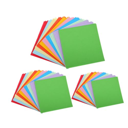 Homoyoyo 600 Blatt Farbiges Origami Papier Kreative Papierprodukte Origami Dekoration Farbiges Bastelpapier Origami Set Für Anfänger Handgefertigtes Origami Papier Quadratisches DIY von Homoyoyo
