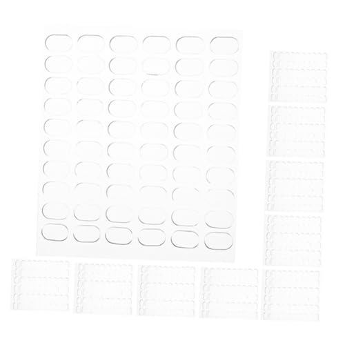 Homoyoyo 600 Stück Transparentes Doppelseitiges Klebeband Klebeband Doppelklebelaschen Doppelseitige Klebepunkte Kitt Klebestift Klebepunkte Acryl von Homoyoyo