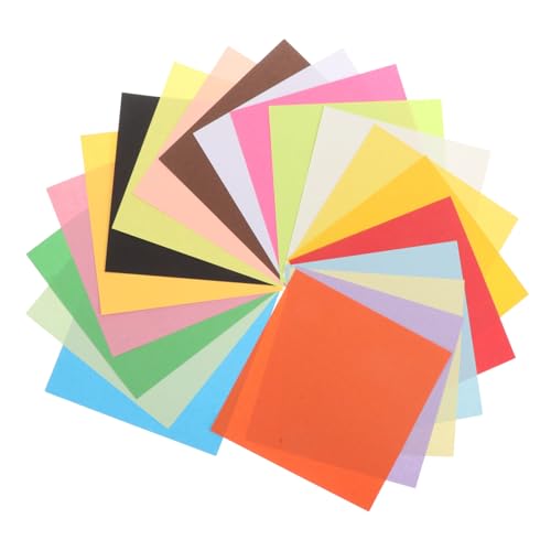 Homoyoyo 600 Stücke Origami Papier Farben Doppelseitiges Langlebiges Bastelpapier Quadratisch für DIY Faltkunst Schule Familienaktivitäten Homoyoyo 600 Stücke Origami Papier Farben Doppelseitiges Langlebiges Bastelpapier Quadratisch für DIY Faltkunst Schule Familienaktivitäten von Homoyoyo