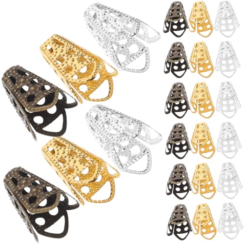 Homoyoyo 60Stücke Blumen Perlenkappen für Schmuckherstellung Abstandshalter für Armbänder und Ohrringe DIY Zubehör für Kreative Designs Homoyoyo 60Stücke Blumen Perlenkappen für Schmuckherstellung Abstandshalter für Armbänder und Ohrringe DIY Zubehör für Kreative Designs von Homoyoyo