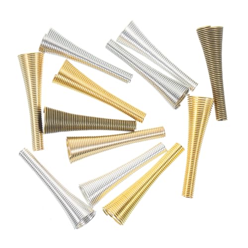 Homoyoyo 60Stücke Kappen Metallperlen Perlenendkappen für Schmuck DIY Armband und Zubehör für Schmuckherstellung Einfache Anwendung und Personalisierbare Homoyoyo 60Stücke Kappen Metallperlen Perlenendkappen für Schmuck DIY Armband und Zubehör für Schmuckherstellung Einfache Anwendung und Personalisierbare von Homoyoyo