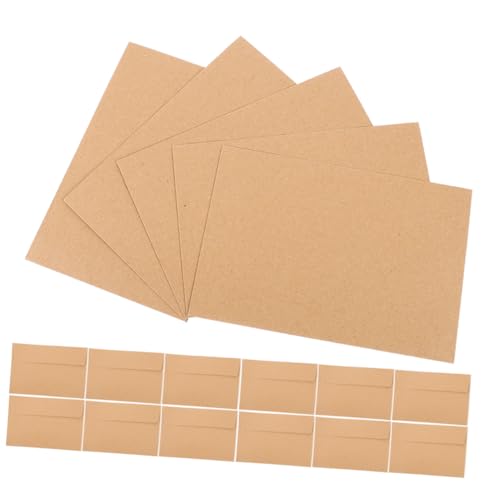 Homoyoyo 60Stücke Selbstklebende Einladungsumschläge Kraftpapier für Hochzeiten Jubiläen Partys Beschreibbare Versandumschläge Design Sicherer Verschluss Homoyoyo 60Stücke Selbstklebende Einladungsumschläge Kraftpapier für Hochzeiten Jubiläen Partys Beschreibbare Versandumschläge Design Sicherer Verschluss von Homoyoyo