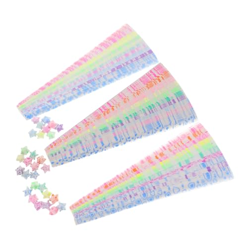 Homoyoyo 630 Stück Diy Handgemachte Farbverlauf Faltpapier für Bastelprojekte und Dekorationen von Homoyoyo