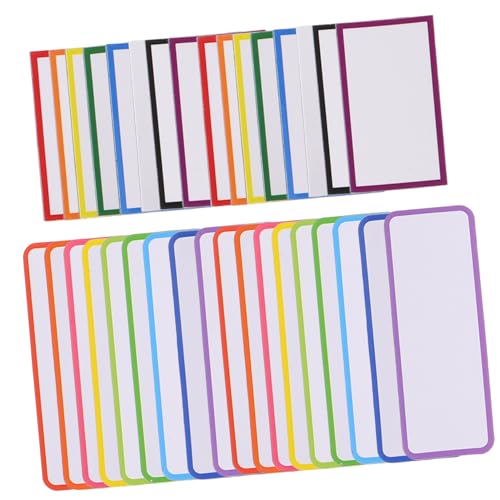 Homoyoyo 67Stücke Magnetische Memo Abwischbare Kühlschrankaufkleber Wiederverwendbare Magnettags für Whiteboards und Metalloberflächen von Homoyoyo