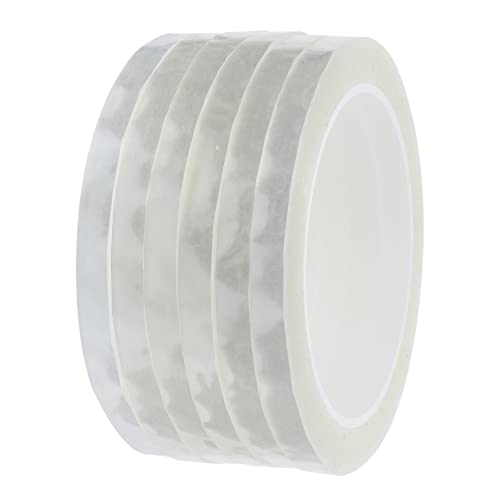 Homoyoyo 6Rollen Transparentes Floristenband Hochwertiges Flexibles Klebeband für Blumenarrangements und Stammverpackungen für DIY Projekte und Dekorationen Homoyoyo 6Rollen Transparentes Floristenband Hochwertiges Flexibles Klebeband für Blumenarrangements und Stammverpackungen für DIY Projekte und Dekorationen von Homoyoyo