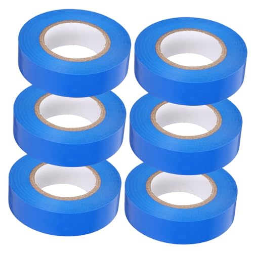 Homoyoyo 6Rollen Wasserdichtes Isolierband Hochtemperatur Klebeband Starkes Klebeband für Elektrische Anwendungen Reparaturen Langlebig für Feuchte von Homoyoyo