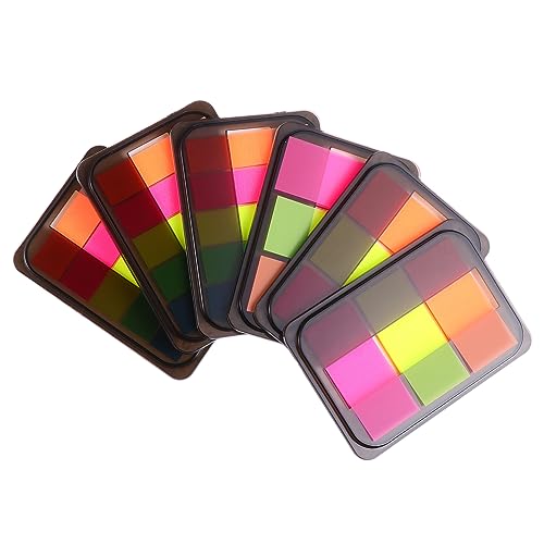 Homoyoyo 6Stücke Haftnotizen mit Abnehmbarem Kleber für Schule und Büro Wiederverwendbare Memo Zufälligen Designs für Notizen Erinnerungen und Planung Homoyoyo 6Stücke Haftnotizen mit Abnehmbarem Kleber für Schule und Büro Wiederverwendbare Memo Zufälligen Designs für Notizen Erinnerungen und Planung von Homoyoyo