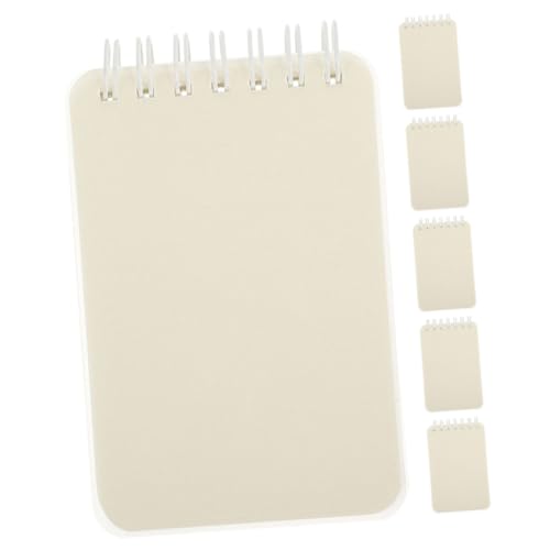 Homoyoyo 6Stücke Mini Spiralnotizbuch Handliches Notizbuch für Schule Büro und Zuhause für Skizzen Notizen und Persönliche Aufzeichnungen Stilvolles Design von Homoyoyo