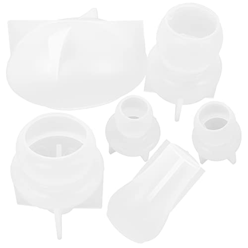 Homoyoyo 6Stücke Teiliges Silikonform für DIY Handwerk Epoxidharz Gießform Kunstharzformen für Dekorationen Einfach zu Bedienen und Langlebig von Homoyoyo