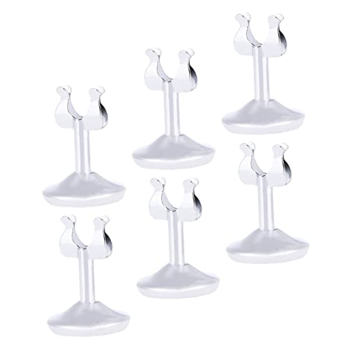 Homoyoyo 6Stücke Zahlenständer Multifunktionale U Förmige Kartenhalter Für Schreibtisch Elegante Tischdeko Für Menüs Oder Preisschilder Zierliche Zahlenhalter Homoyoyo 6Stücke Zahlenständer Multifunktionale U Förmige Kartenhalter Für Schreibtisch Elegante Tischdeko Für Menüs Oder Preisschilder Zierliche Zahlenhalter von Homoyoyo