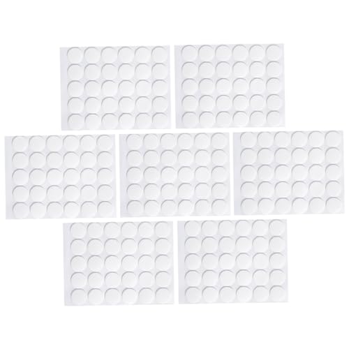 Homoyoyo 7 Blätter Entfernbares Doppelseitiges Klebeband Transparent Stark Haftend Vielseitig für Papier Kunststoff Metall für Büro und Zuhause Große Kapazität Kosteneffizient Langlebig von Homoyoyo