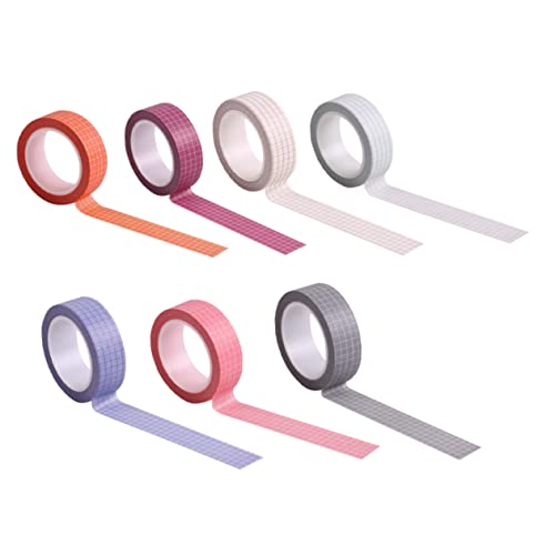 Homoyoyo 7 Rollen Teiliges Washi Tape Dekorative Klebebänder für Scrapbooking DIY Handwerksprojekte Handgefertigte Alben Tagebücher Fotoalben Kreative Planergestaltung Selbstklebend Homoyoyo 7 Rollen Teiliges Washi Tape Dekorative Klebebänder für Scrapbooking DIY Handwerksprojekte Handgefertigte Alben Tagebücher Fotoalben Kreative Planergestaltung Selbstklebend von Homoyoyo