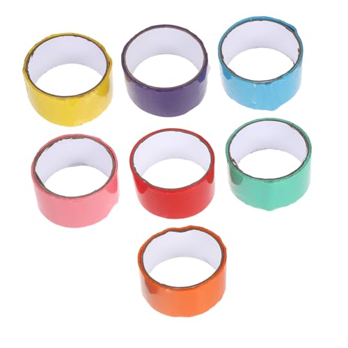 Homoyoyo 7 Stück Teiliges Bunte Klebebänder Starke Haftung Breites Klebeband für Kartons Entspannendes Sensorikspielzeug DIY Bastelband für Erwachsene Tragbar und Vielseitig Einsetzbar Homoyoyo 7 Stück Teiliges Bunte Klebebänder Starke Haftung Breites Klebeband für Kartons Entspannendes Sensorikspielzeug DIY Bastelband für Erwachsene Tragbar und Vielseitig Einsetzbar von Homoyoyo