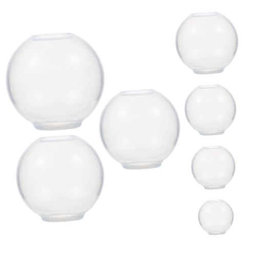 Homoyoyo 7 Stück Teiliges Silikon Ballform Transparent DIY Kristallkugel Gießformen für Basteln Epoxidharz Harzformen Langlebig Glatt Einfach zu Entformen Geeignet für Anfänger und Profis Homoyoyo 7 Stück Teiliges Silikon Ballform Transparent DIY Kristallkugel Gießformen für Basteln Epoxidharz Harzformen Langlebig Glatt Einfach zu Entformen Geeignet für Anfänger und Profis von Homoyoyo