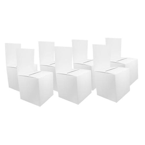 Homoyoyo 7 Stück Teiliges Spendenbox Weiße Karton Abstimmungsbox mit Slot für Wohltätigkeitsveranstaltungen Fundraising und Community Events Homoyoyo 7 Stück Teiliges Spendenbox Weiße Karton Abstimmungsbox mit Slot für Wohltätigkeitsveranstaltungen Fundraising und Community Events von Homoyoyo