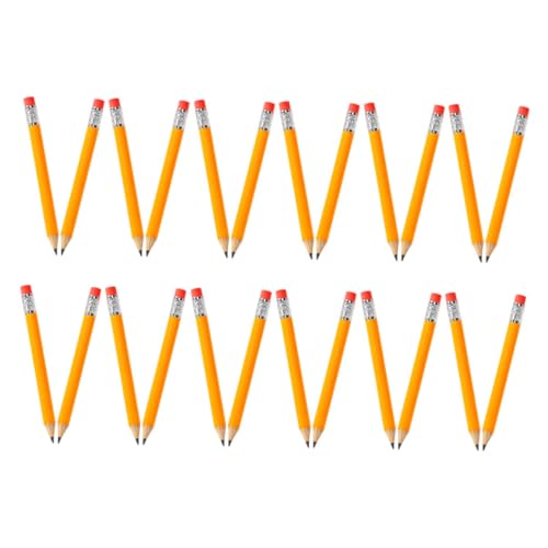 Homoyoyo 72 Stück Teiliges Hb mit Radiergummi Kurze Pocket Pencils für Golf Schule Büro und Zeichnen Handlich Vielseitig Einsetzbar Bruchsicher Praktische Schreibgeräte von Homoyoyo