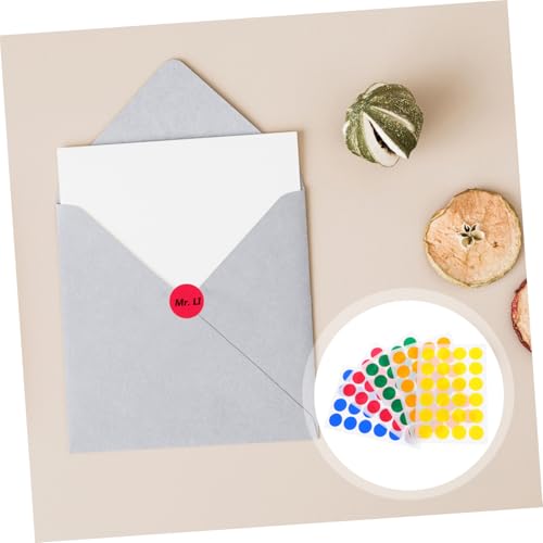 Homoyoyo 720 Stück Selbstklebende Farbige Runde Aufkleber Kreis Etiketten für Scrapbooking Papier Basteln Farben Rot Blau Orange Grün Gelb Coding Sticker für Notizbücher Ordner Homoyoyo 720 Stück Selbstklebende Farbige Runde Aufkleber Kreis Etiketten für Scrapbooking Papier Basteln Farben Rot Blau Orange Grün Gelb Coding Sticker für Notizbücher Ordner von Homoyoyo