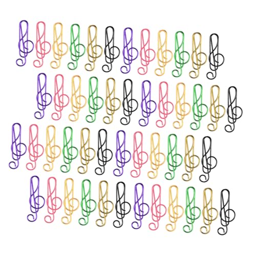 Homoyoyo 75 Stück Teiliges Bunte Musiknoten Büroklammern aus Metall Kreative Dokumentenklammern für Schule und Büro Praktische Farbige Papierclips zur Sicheren Befestigung Homoyoyo 75 Stück Teiliges Bunte Musiknoten Büroklammern aus Metall Kreative Dokumentenklammern für Schule und Büro Praktische Farbige Papierclips zur Sicheren Befestigung von Homoyoyo