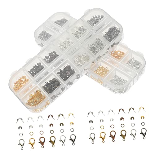 Homoyoyo 782Stücke DIY Schmuck Bastelset Teile Hummer Verschlüsse Offene Sprungringe Für Halsketten Armbänder Ohrringe Farben Zubehör Für Schmuckherstellung Homoyoyo 782Stücke DIY Schmuck Bastelset Teile Hummer Verschlüsse Offene Sprungringe Für Halsketten Armbänder Ohrringe Farben Zubehör Für Schmuckherstellung von Homoyoyo