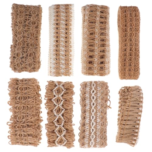 Homoyoyo 8 Rollen DIY Juteband Rolle Naturfaser Bastelband Langlebig Flexibel Wiederverwendbar Dekoratives Geschenkband für Weihnachten Hochzeit Festliche Dekoration Homoyoyo 8 Rollen DIY Juteband Rolle Naturfaser Bastelband Langlebig Flexibel Wiederverwendbar Dekoratives Geschenkband für Weihnachten Hochzeit Festliche Dekoration von Homoyoyo