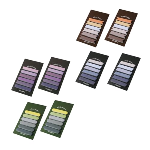 Homoyoyo 8 Sätze Selbstklebende Haftnotizen in Farbverlauf Multifunktionale Memo Pads mit Buntes Design Wiederverwendbare Notizblöcke für Büro Schule und Zuhause Praktische Post Memos Homoyoyo 8 Sätze Selbstklebende Haftnotizen in Farbverlauf Multifunktionale Memo Pads mit Buntes Design Wiederverwendbare Notizblöcke für Büro Schule und Zuhause Praktische Post Memos von Homoyoyo