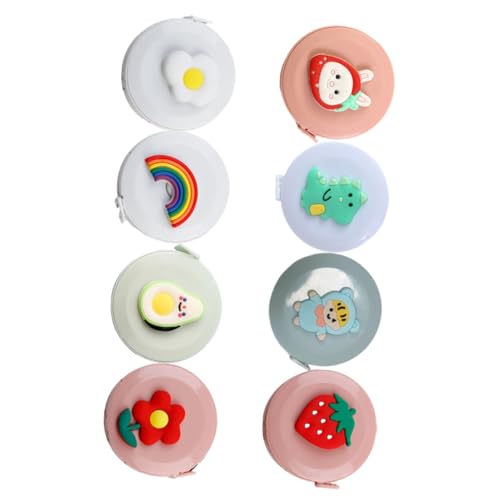 Homoyoyo 8 Stck Mini Cartoon Maßband Teiliges Einziehbares Flexibles Maßband für Nähen DIY Handwerk Körpermessung Praktische Weiche Kunststoff Silikon Maße mit Süßem Design Kompakt Homoyoyo 8 Stck Mini Cartoon Maßband Teiliges Einziehbares Flexibles Maßband für Nähen DIY Handwerk Körpermessung Praktische Weiche Kunststoff Silikon Maße mit Süßem Design Kompakt von Homoyoyo
