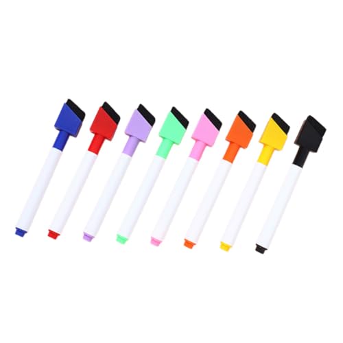 Homoyoyo 8 Stück Farbkernlöschbare Stift trocken abwischbare Marker für wischen Tafel Macher dünn Und Form Kalligraphie -Marker Mini-Trockenlöschmarker farbige Flüssigkreide Plastik Homoyoyo 8 Stück Farbkernlöschbare Stift trocken abwischbare Marker für wischen Tafel Macher dünn Und Form Kalligraphie -Marker Mini-Trockenlöschmarker farbige Flüssigkreide Plastik von Homoyoyo