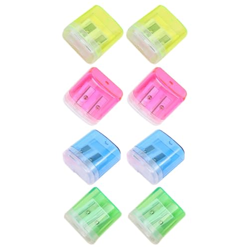 Homoyoyo 8 Stück Hand Bleistiftspitzer Handbetriebene Bleistiftspitzer mit Löchern Praktische und Effiziente Anspitzer für Schüler Lehrer und Kreative Anwendungen Bunten Farben Homoyoyo 8 Stück Hand Bleistiftspitzer Handbetriebene Bleistiftspitzer mit Löchern Praktische und Effiziente Anspitzer für Schüler Lehrer und Kreative Anwendungen Bunten Farben von Homoyoyo
