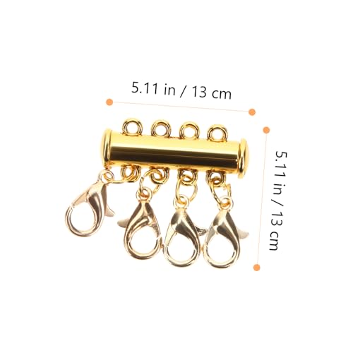 Homoyoyo 8 Stück Magnetischer Kettenverschluss Mehrreihiger Schmuckverbinder Verschluss für Halsketten Armbänder Langlebig Verschleißfest Einfach zu Verbinden und Trennen als Homoyoyo 8 Stück Magnetischer Kettenverschluss Mehrreihiger Schmuckverbinder Verschluss für Halsketten Armbänder Langlebig Verschleißfest Einfach zu Verbinden und Trennen als von Homoyoyo