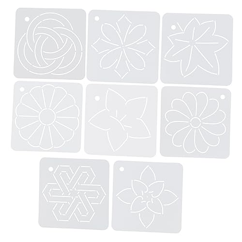 Homoyoyo 8 Stück Quilten Zeichenbrett nähen Patchwork Form Quilt -Schablone Quiltschablonen Zubehör Quilt-Vorlagen Stickschablone Schablone zum Quilten Musterschablonen Stickvorlage Plastik Homoyoyo 8 Stück Quilten Zeichenbrett nähen Patchwork Form Quilt -Schablone Quiltschablonen Zubehör Quilt-Vorlagen Stickschablone Schablone zum Quilten Musterschablonen Stickvorlage Plastik von Homoyoyo