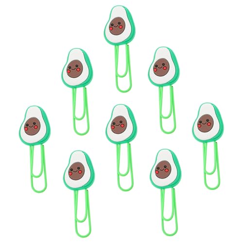 Homoyoyo 8 Stück Teiliges Avocado Papierklammern Kleine Dekorative Büroklammern für Dokumente Notizen Memo Büro Schule Organisieren Homoyoyo 8 Stück Teiliges Avocado Papierklammern Kleine Dekorative Büroklammern für Dokumente Notizen Memo Büro Schule Organisieren von Homoyoyo