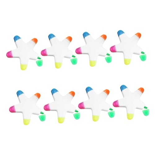 Homoyoyo 8 Stück Teiliges Bunte Stern Highlighter mit Feiner Spitze Leuchtende Fluoreszierende Marker für Präzises Markieren Notizen DIY Scrapbooking Planer und Kreative Bastelprojekte Homoyoyo 8 Stück Teiliges Bunte Stern Highlighter mit Feiner Spitze Leuchtende Fluoreszierende Marker für Präzises Markieren Notizen DIY Scrapbooking Planer und Kreative Bastelprojekte von Homoyoyo
