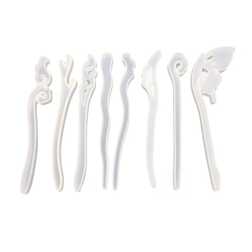 Homoyoyo 8 Stück Teiliges DIY Epoxidharz Haarnadel Formen Styles Haarschmuck Gießform für Resin Polymer Clay Seife Kerze Basteln Langlebiges Werkzeug für Kreative Haarspangen Herstellung Homoyoyo 8 Stück Teiliges DIY Epoxidharz Haarnadel Formen Styles Haarschmuck Gießform für Resin Polymer Clay Seife Kerze Basteln Langlebiges Werkzeug für Kreative Haarspangen Herstellung von Homoyoyo