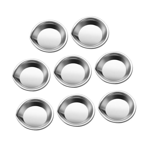 Homoyoyo 8 Stück Teiliges Edelstahl Mischpalette mit Ausguss Wiederverwendbares Malzubehör für Öl und Aquarellfarben Kompakte Robuste Künstler und Modellmalerei Homoyoyo 8 Stück Teiliges Edelstahl Mischpalette mit Ausguss Wiederverwendbares Malzubehör für Öl und Aquarellfarben Kompakte Robuste Künstler und Modellmalerei von Homoyoyo