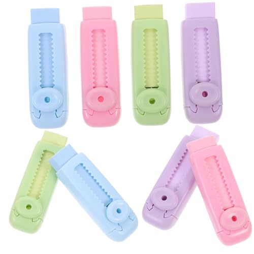 Homoyoyo 8 Stück Teiliges Einziehbarer Radiergummis Verschiebbar Rückstandsfrei Praktische Schulradierer für Schüler Bunte Farben Geeignet für Schule Büro und Zuhause Homoyoyo 8 Stück Teiliges Einziehbarer Radiergummis Verschiebbar Rückstandsfrei Praktische Schulradierer für Schüler Bunte Farben Geeignet für Schule Büro und Zuhause von Homoyoyo