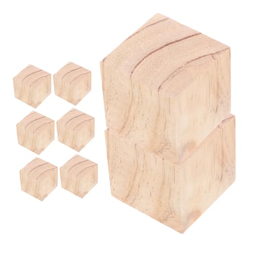 Homoyoyo 8 Stück Teiliges Naturbelassene Holzklötzchen Quadratische Bastelwürfel aus Kiefernholz für DIY Handwerk Shower Holzblöcke zum Schnitzen und Dekorieren Homoyoyo 8 Stück Teiliges Naturbelassene Holzklötzchen Quadratische Bastelwürfel aus Kiefernholz für DIY Handwerk Shower Holzblöcke zum Schnitzen und Dekorieren von Homoyoyo