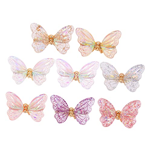 Homoyoyo 8 Stück Teiliges Schmetterlings Nagel Charms Kreative Maniküre Dekorationen für DIY Nagelkunst Vielseitig für Nägel Handtaschen und Mehr Homoyoyo 8 Stück Teiliges Schmetterlings Nagel Charms Kreative Maniküre Dekorationen für DIY Nagelkunst Vielseitig für Nägel Handtaschen und Mehr von Homoyoyo