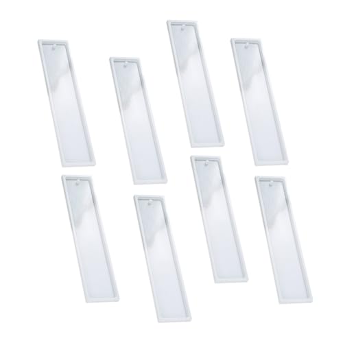 Homoyoyo 8 Stück Teiliges Silikon Lesezeichen Formset für DIY Epoxidharz Basteln Langlebige Flexible Moulds Hitzebeständig und Reißfest für Individuelle Buchzeichen Herstellung Homoyoyo 8 Stück Teiliges Silikon Lesezeichen Formset für DIY Epoxidharz Basteln Langlebige Flexible Moulds Hitzebeständig und Reißfest für Individuelle Buchzeichen Herstellung von Homoyoyo