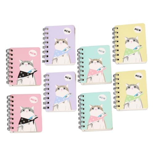 Homoyoyo 8 Stück Teiliges Spiral Cartoon design Kleines Liniertes Memo notizbuch Tragbar und Leicht für Schule Büro Studenten und Reisen Praktische Pocket notepads Homoyoyo 8 Stück Teiliges Spiral Cartoon design Kleines Liniertes Memo notizbuch Tragbar und Leicht für Schule Büro Studenten und Reisen Praktische Pocket notepads von Homoyoyo