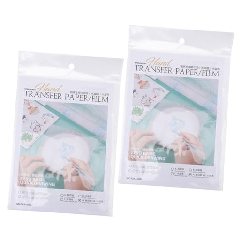 Homoyoyo 8 Stück Wasserlösliches Stick Transferpapier Wasserlöslicher Stick Topping Film Cut Away Stabilisator Mit Vorgedrucktem Wasserlöslichem Stabilisator Stickzubehör Pva Homoyoyo 8 Stück Wasserlösliches Stick Transferpapier Wasserlöslicher Stick Topping Film Cut Away Stabilisator Mit Vorgedrucktem Wasserlöslichem Stabilisator Stickzubehör Pva von Homoyoyo