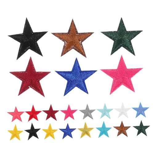 Homoyoyo 80 Stück Teiliges Stern Aufnäher zum Aufbügeln und Aufnähen Gestickte Sterne Patches für Kleidung Schuhe Hüte Taschen Vielseitige DIY Stoffapplikationen und Reparatur Zubehör Homoyoyo 80 Stück Teiliges Stern Aufnäher zum Aufbügeln und Aufnähen Gestickte Sterne Patches für Kleidung Schuhe Hüte Taschen Vielseitige DIY Stoffapplikationen und Reparatur Zubehör von Homoyoyo