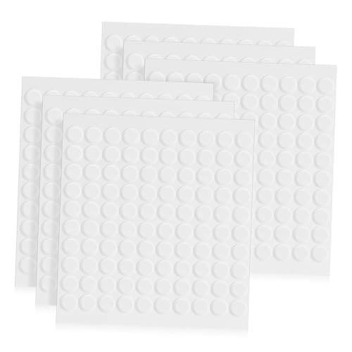 Homoyoyo 800 Stück Transparent Doppelseitiges Klebeband Acryl Pads für Wandsticker Fixierung von Objekten Rückstandsfrei Vielseitig Einsetzbar für Zuhause und Büro von Homoyoyo